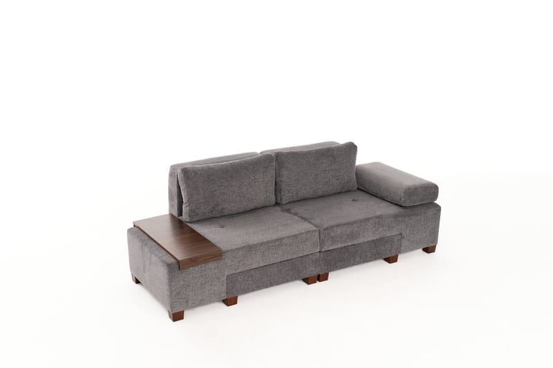 3-seters Sovesofa Perenna - Grå - Møbler - Sofaer - Sovesofaer - 3 seters sovesofa