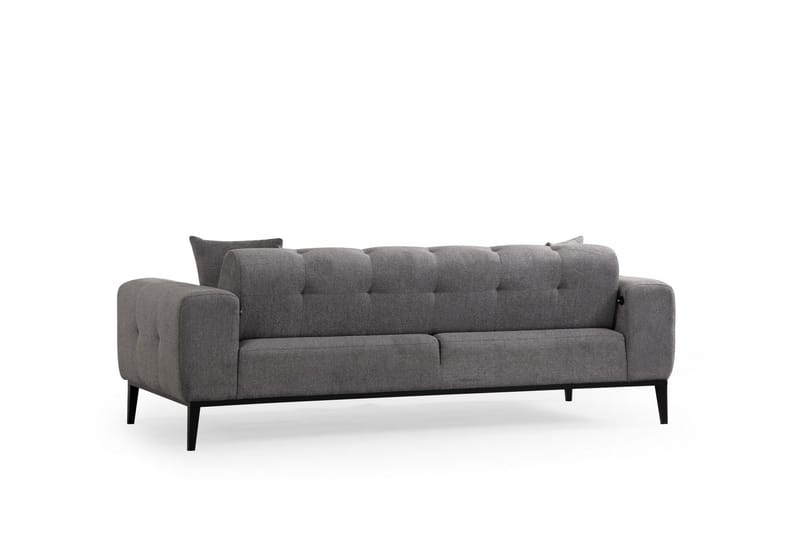 4-seters Sovesofa Athena 4-seters - Lysegrå - Møbler - Sofaer - Sovesofaer - 4 seters sovesofa