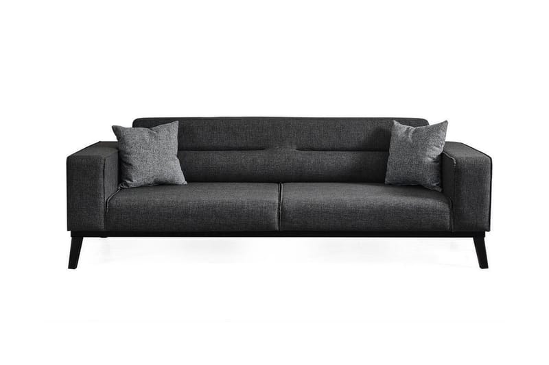 4-seters Sovesofa Banjo 4-seters - Antrasitt - Møbler - Sofaer - Sovesofaer - 4 seters sovesofa