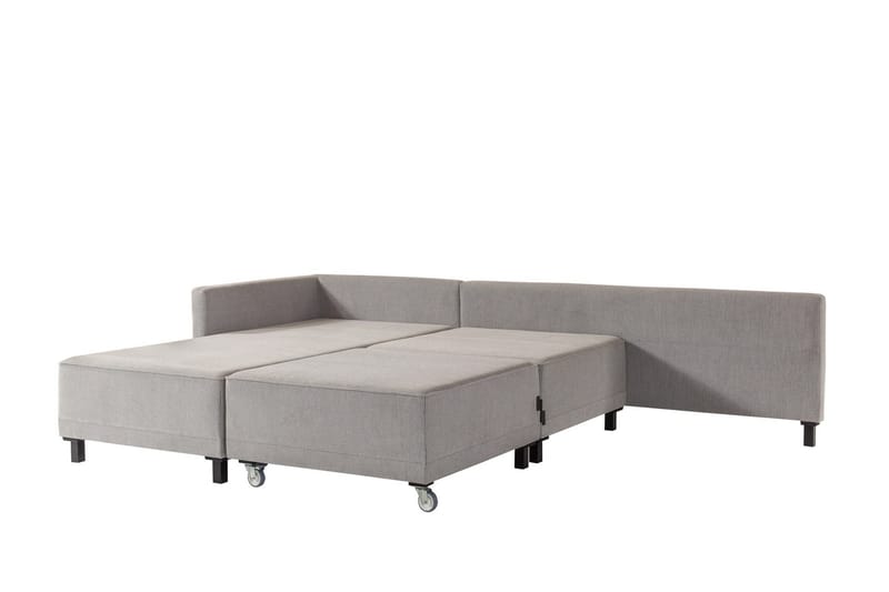 4-seters Sovesofa med Divan Matris 4-seters - Grå - Møbler - Sofaer - Sovesofaer - Sovesofa divan