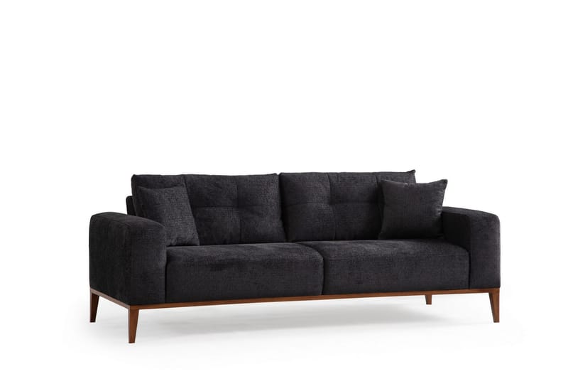 4-seters Sovesofa Sinor 4-seters - Antrasitt - Møbler - Sofaer - Sovesofaer - 4 seters sovesofa