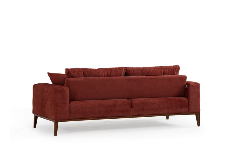 4-seters Sovesofa Sinor 4-seters - Rød - Møbler - Sofaer - Sovesofaer - 4 seters sovesofa