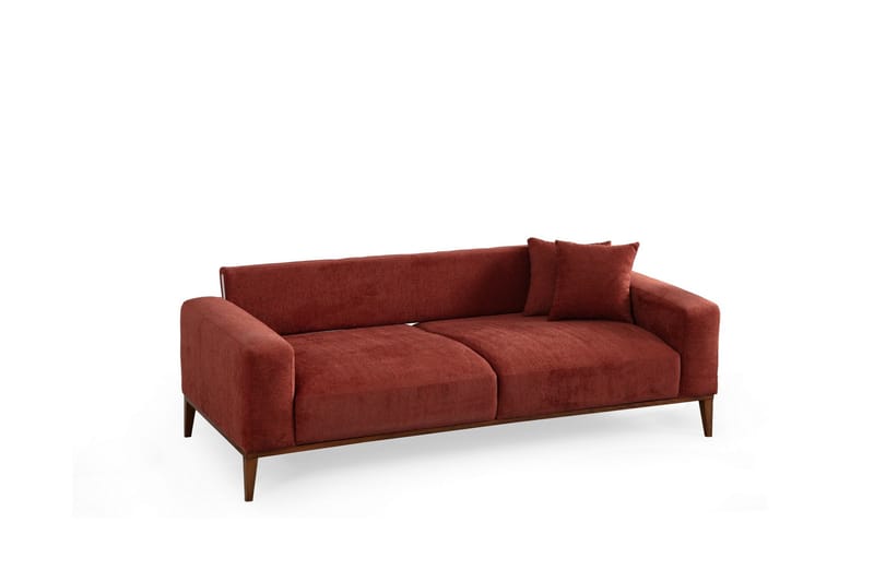 4-seters Sovesofa Sinor 4-seters - Rød - Møbler - Sofaer - Sovesofaer - 4 seters sovesofa