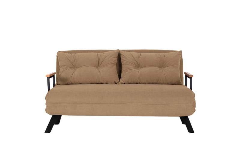 Alfredton Sovesofa 2-seter - Lys brun - Møbler - Sofaer - Sovesofaer - 2 seters sovesofa