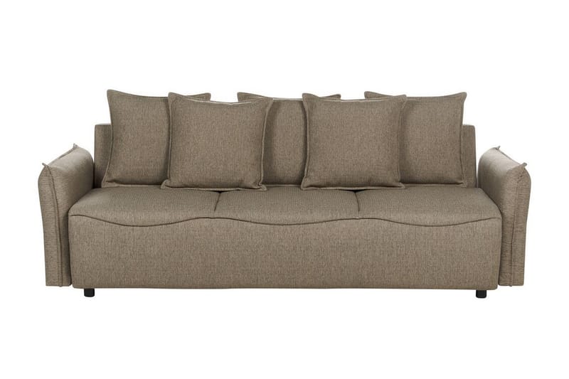 Balendin Sovesofa 3-seter - Brun/Svart - Møbler - Sofaer - Sovesofaer - 3 seters sovesofa