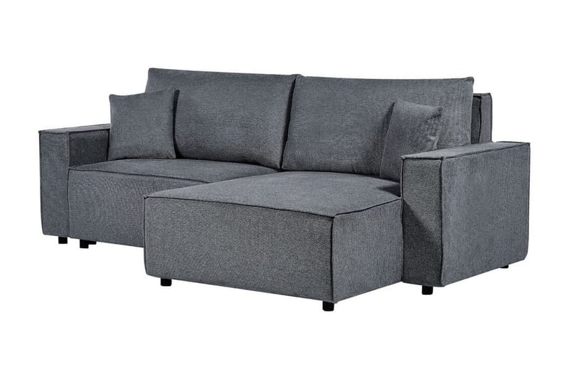 Brian Hjørnesovesofa 3-seter - Mørk grå - Møbler - Sofaer - Sovesofaer - Hjørnesovesofa