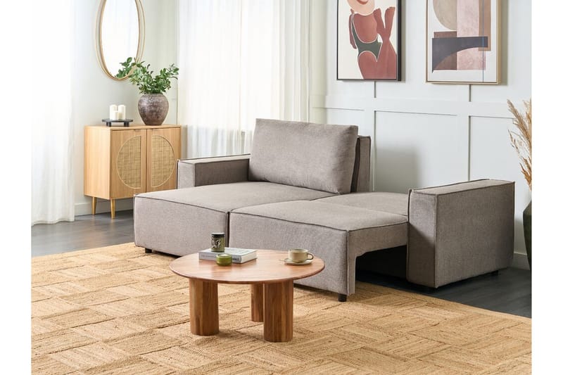 Brian Hjørnesovesofa 3-seter - Taupe - Møbler - Sofaer - Sovesofaer - Hjørnesovesofa