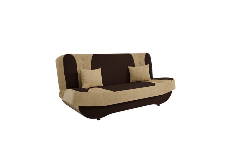 Burralla Sovesofa 2-seter - Beige/Brun - Møbler - Sofaer - Sovesofaer - 2 seters sovesofa