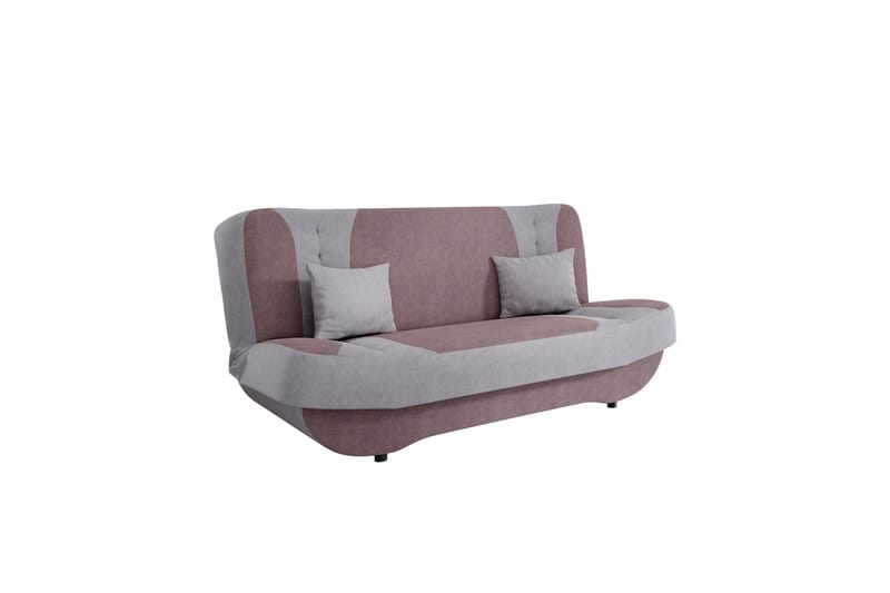 Burralla Sovesofa 2-seter - Grå/Rosa - Møbler - Sofaer - Sovesofaer - 2 seters sovesofa