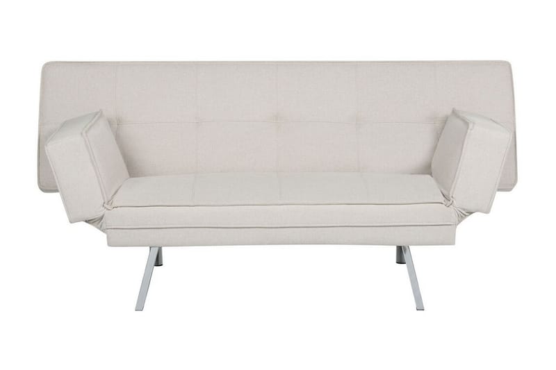 Cathleen Sovesofa 3-seter - Beige/Sølv - Møbler - Sofaer - Sovesofaer - 3 seters sovesofa