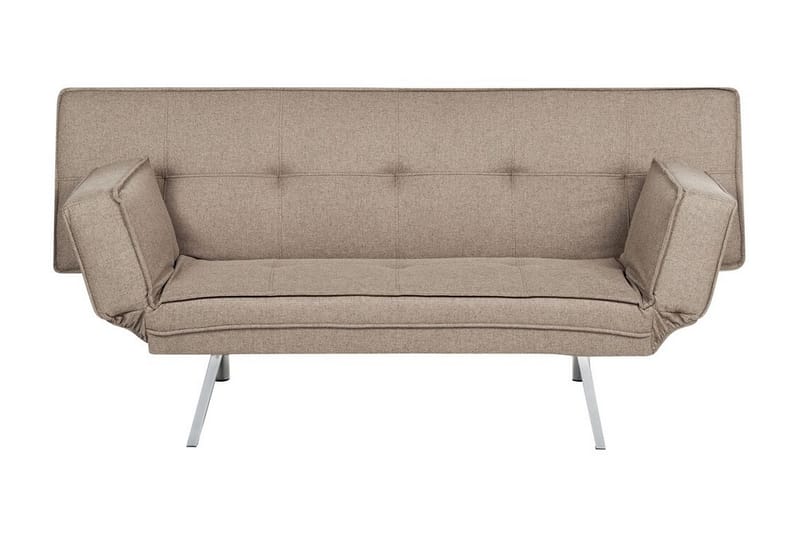 Cathleen Sovesofa 3-seter - Brun/Sølv - Møbler - Sofaer - Sovesofaer - 3 seters sovesofa