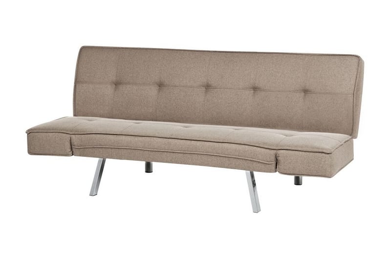 Cathleen Sovesofa 3-seter - Brun/Sølv - Møbler - Sofaer - Sovesofaer - 3 seters sovesofa