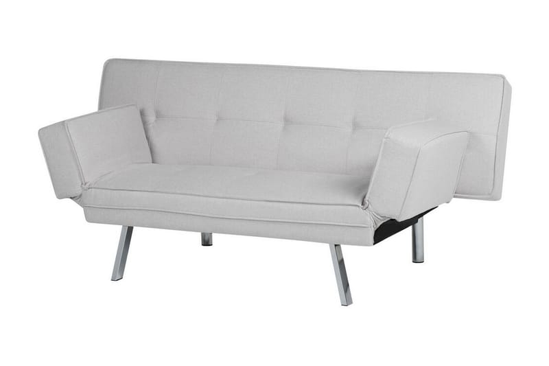 Cathleen Sovesofa 3-seter - Grå/Sølv - Møbler - Sofaer - Sovesofaer - 3 seters sovesofa