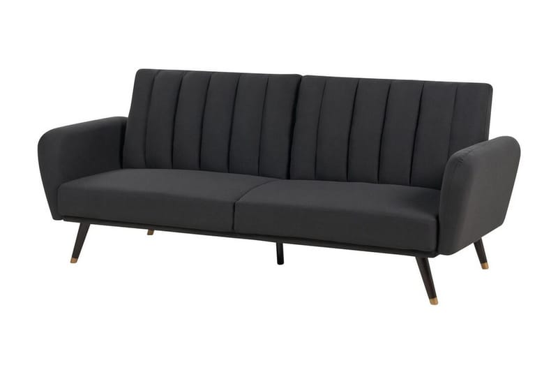 Debrina Sovesofa 3-seter - Svart - Møbler - Sofaer - Sovesofaer - 3 seters sovesofa