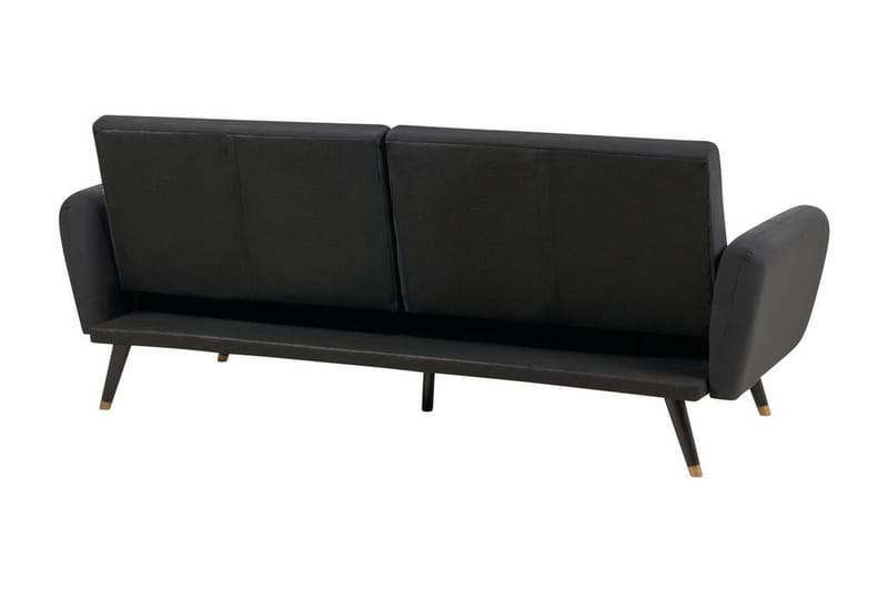 Debrina Sovesofa 3-seter - Svart - Møbler - Sofaer - Sovesofaer - 3 seters sovesofa