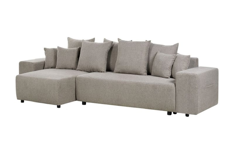 Dysis Hjørnesovesofa 3-seter - Brun/Svart - Møbler - Sofaer - Sovesofaer - Hjørnesovesofa