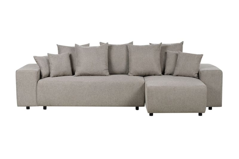 Dysis Hjørnesovesofa 3-seter - Brun/Svart - Møbler - Sofaer - Sovesofaer - Hjørnesovesofa