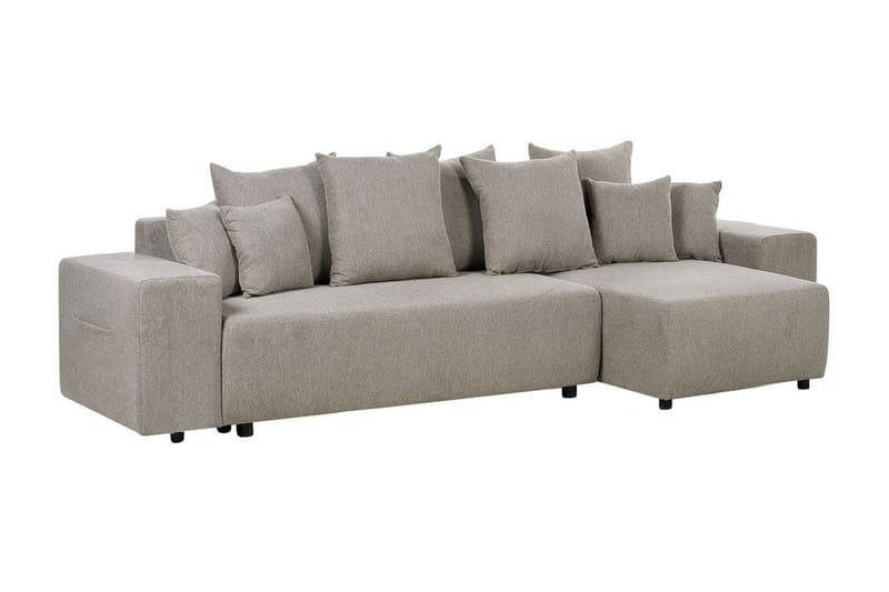 Dysis Hjørnesovesofa 3-seter - Brun/Svart - Møbler - Sofaer - Sovesofaer - Hjørnesovesofa