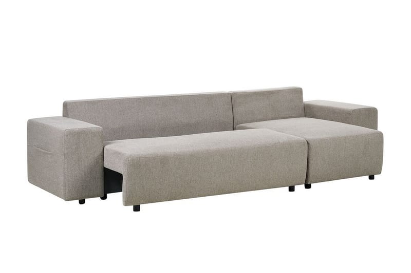 Dysis Hjørnesovesofa 3-seter - Brun/Svart - Møbler - Sofaer - Sovesofaer - Hjørnesovesofa