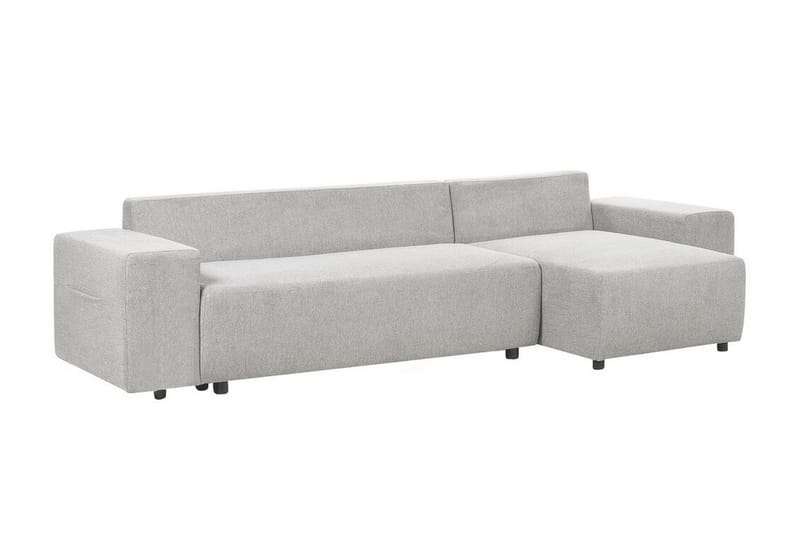 Dysis Hjørnesovesofa 3-seter - Grå/Svart - Møbler - Sofaer - Sovesofaer - Hjørnesovesofa