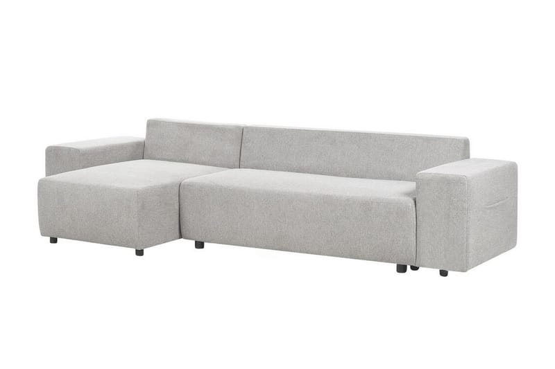 Dysis Hjørnesovesofa 3-seter - Grå/Svart - Møbler - Sofaer - Sovesofaer - Hjørnesovesofa