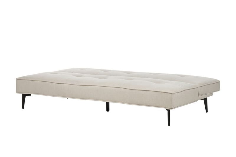 Faizal Sovesofa 3-seter - Beige/Svart - Møbler - Sofaer - Sovesofaer - 3 seters sovesofa