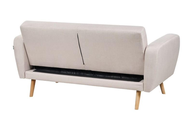 Feliks Sovesofa 2-seter - Beige/Lyst tre - Møbler - Sofaer - Sovesofaer - 2 seters sovesofa