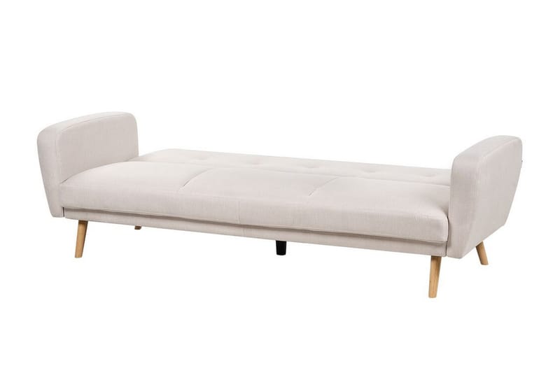 Feliks Sovesofa 3-seter - Beige/Lyst tre - Møbler - Sofaer - Sovesofaer - 3 seters sovesofa