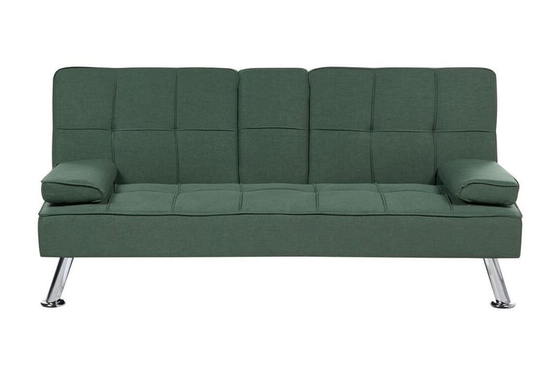 Ferne Sovesofa 3-seter - Grønn/Sølv - Møbler - Sofaer - Sovesofaer - 3 seters sovesofa