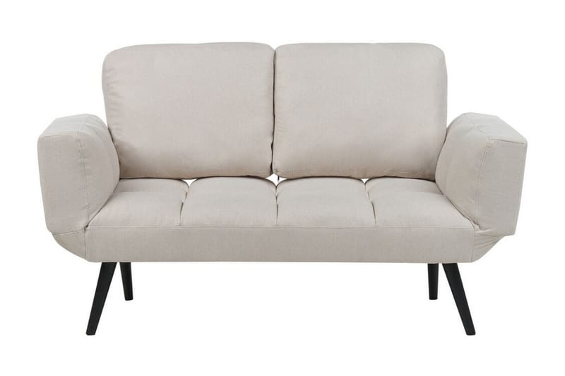 Ferrel Sovesofa 2-seter - Beige/Svart - Møbler - Sofaer - Sovesofaer - 2 seters sovesofa