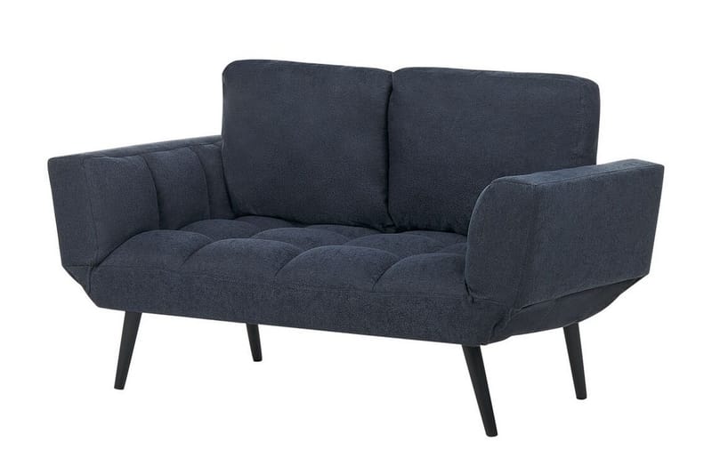 Ferrel Sovesofa 2-seter - Blå/Svart - Møbler - Sofaer - Sovesofaer - 2 seters sovesofa