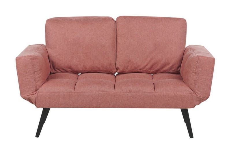 Ferrel Sovesofa 2-seter - Rosa/Svart - Møbler - Sofaer - Sovesofaer - 2 seters sovesofa