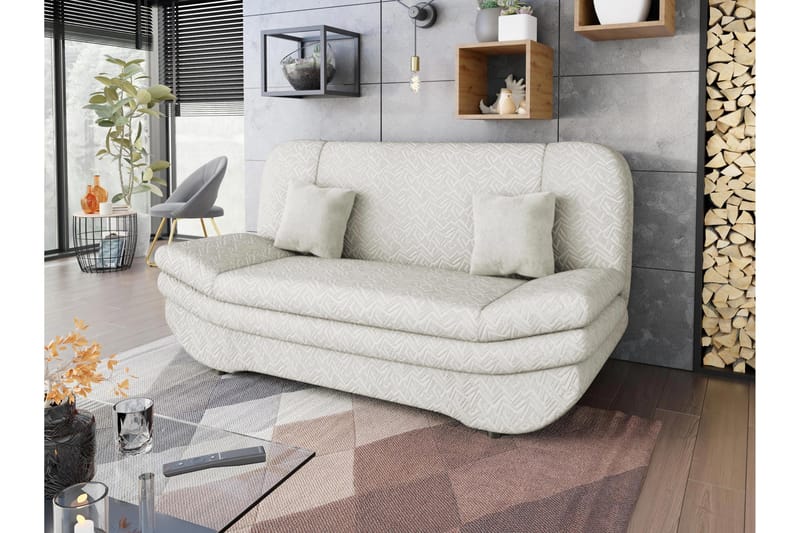 Figurelle Sovesofa 2-seter - Beige - Møbler - Sofaer - Sovesofaer - 2 seters sovesofa