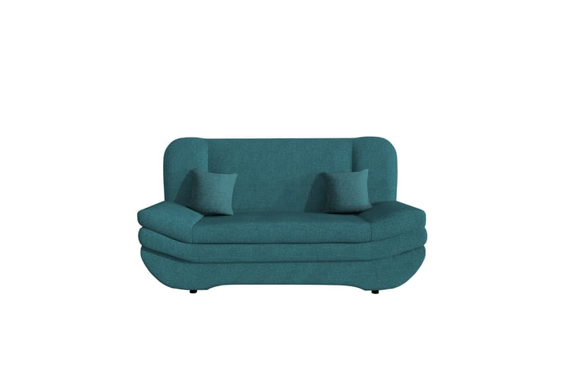 Figurelle Sovesofa 2-seter - Blå - Møbler - Sofaer - Sovesofaer - 2 seters sovesofa