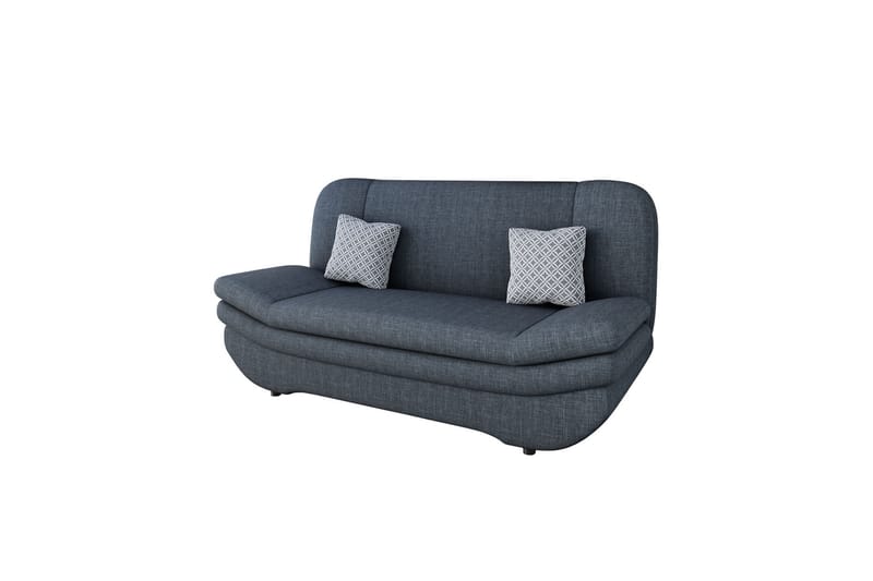 Figurelle Sovesofa 2-seter - Blå/Flerfarget - Møbler - Sofaer - Sovesofaer - 2 seters sovesofa