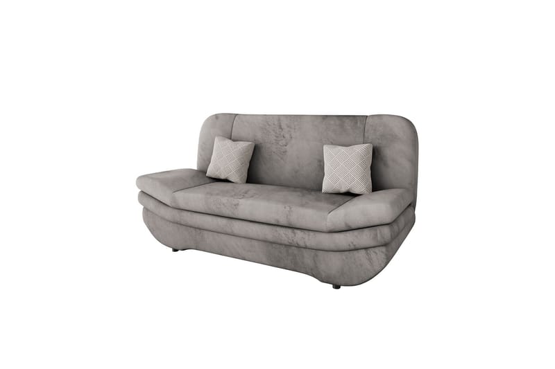 Figurelle Sovesofa 2-seter - Grå - Møbler - Sofaer - Sovesofaer - 2 seters sovesofa