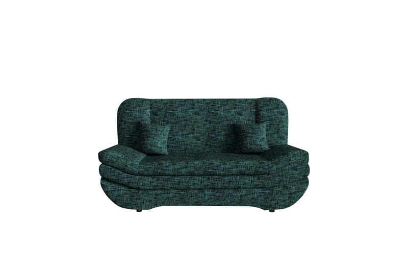 Figurelle Sovesofa 2-seter - Grønn - Møbler - Sofaer - Sovesofaer - 2 seters sovesofa