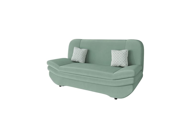 Figurelle Sovesofa 2-seter - Grønn/Flerfarget - Møbler - Sofaer - Sovesofaer - 2 seters sovesofa