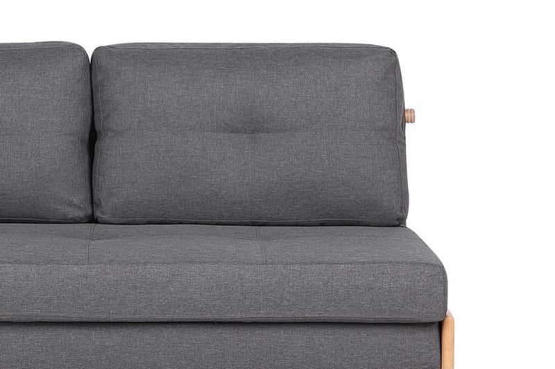 Sovesofa Theressa - Grå - Møbler - Sofaer - Sovesofaer - Futon - Futon sofa