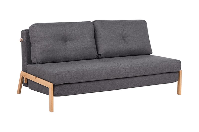 Sovesofa Theressa - Grå - Møbler - Sofaer - Sovesofaer - Futon - Futon sofa