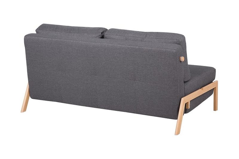 Sovesofa Theressa - Grå - Møbler - Sofaer - Sovesofaer - Futon - Futon sofa