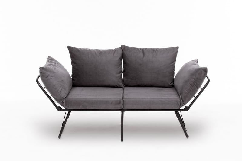 Giancarlo Sovesofa 2-seter - Grå - Møbler - Sofaer - Sovesofaer - 2 seters sovesofa