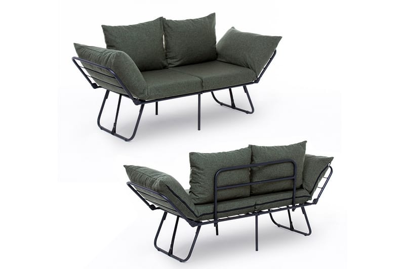 Giancarlo Sovesofa 2-seter - Grønn - Møbler - Sofaer - Sovesofaer - 2 seters sovesofa