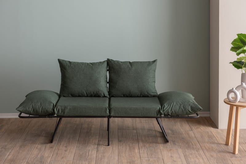 Giancarlo Sovesofa 2-seter - Grønn - Møbler - Sofaer - Sovesofaer - 2 seters sovesofa