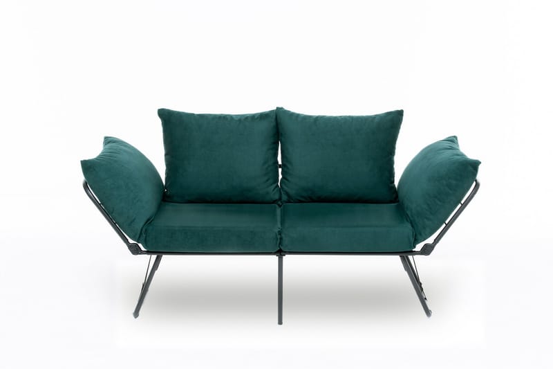 Giancarlo Sovesofa 2-seter - Grønn - Møbler - Sofaer - Sovesofaer - 2 seters sovesofa