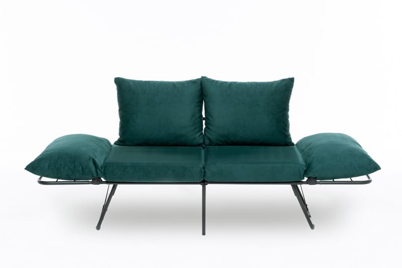 Giancarlo Sovesofa 2-seter - Grønn - Møbler - Sofaer - Sovesofaer - 2 seters sovesofa