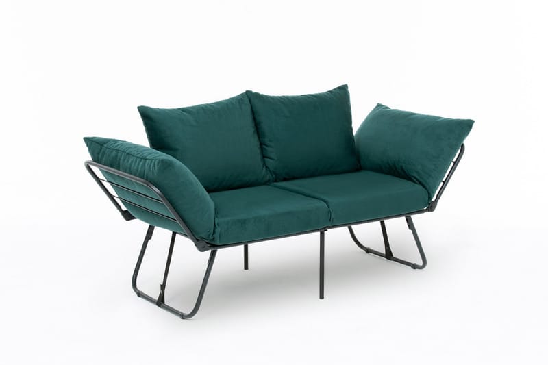 Giancarlo Sovesofa 2-seter - Grønn - Møbler - Sofaer - Sovesofaer - 2 seters sovesofa