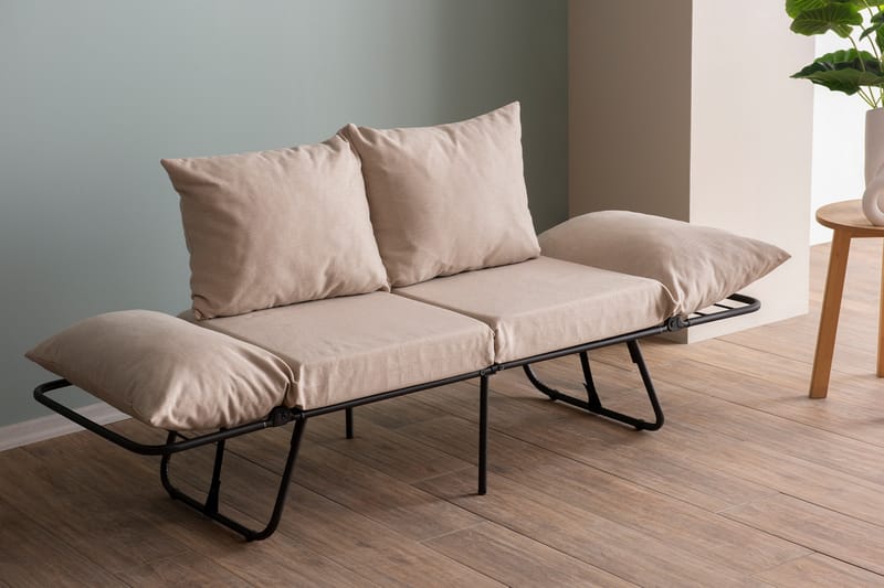 Giancarlo Sovesofa 2-seter - Krem - Møbler - Sofaer - Sovesofaer - 2 seters sovesofa