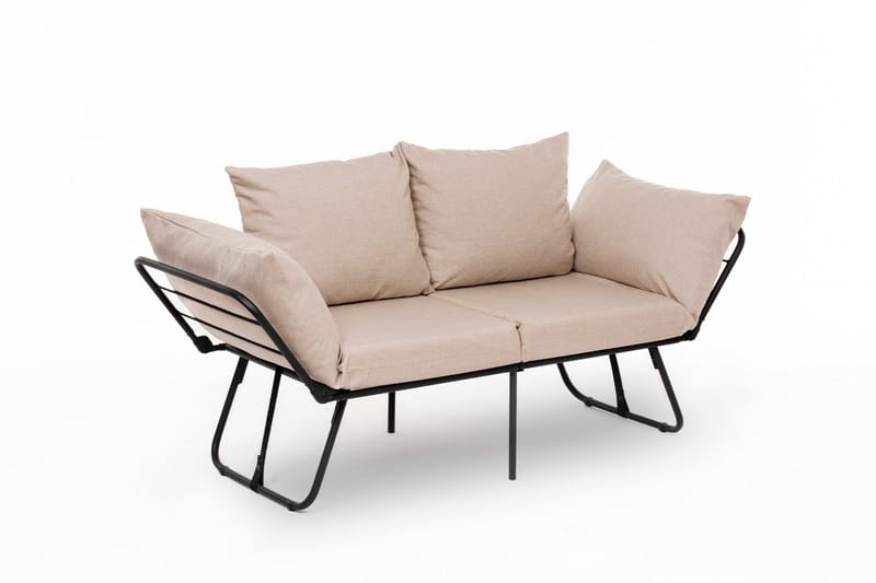 Giancarlo Sovesofa 2-seter - Krem - Møbler - Sofaer - Sovesofaer - 2 seters sovesofa