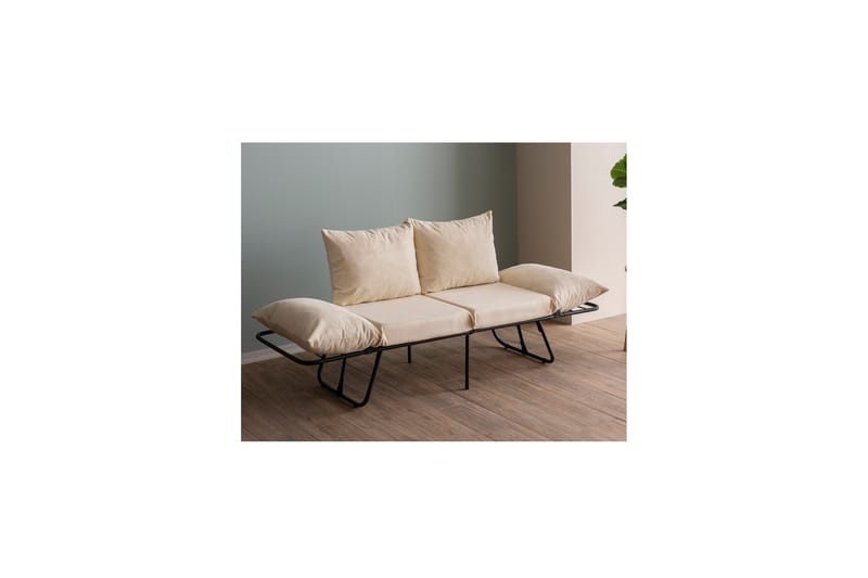 Giancarlo Sovesofa 2-seter - Krem - Møbler - Sofaer - Sovesofaer - 2 seters sovesofa